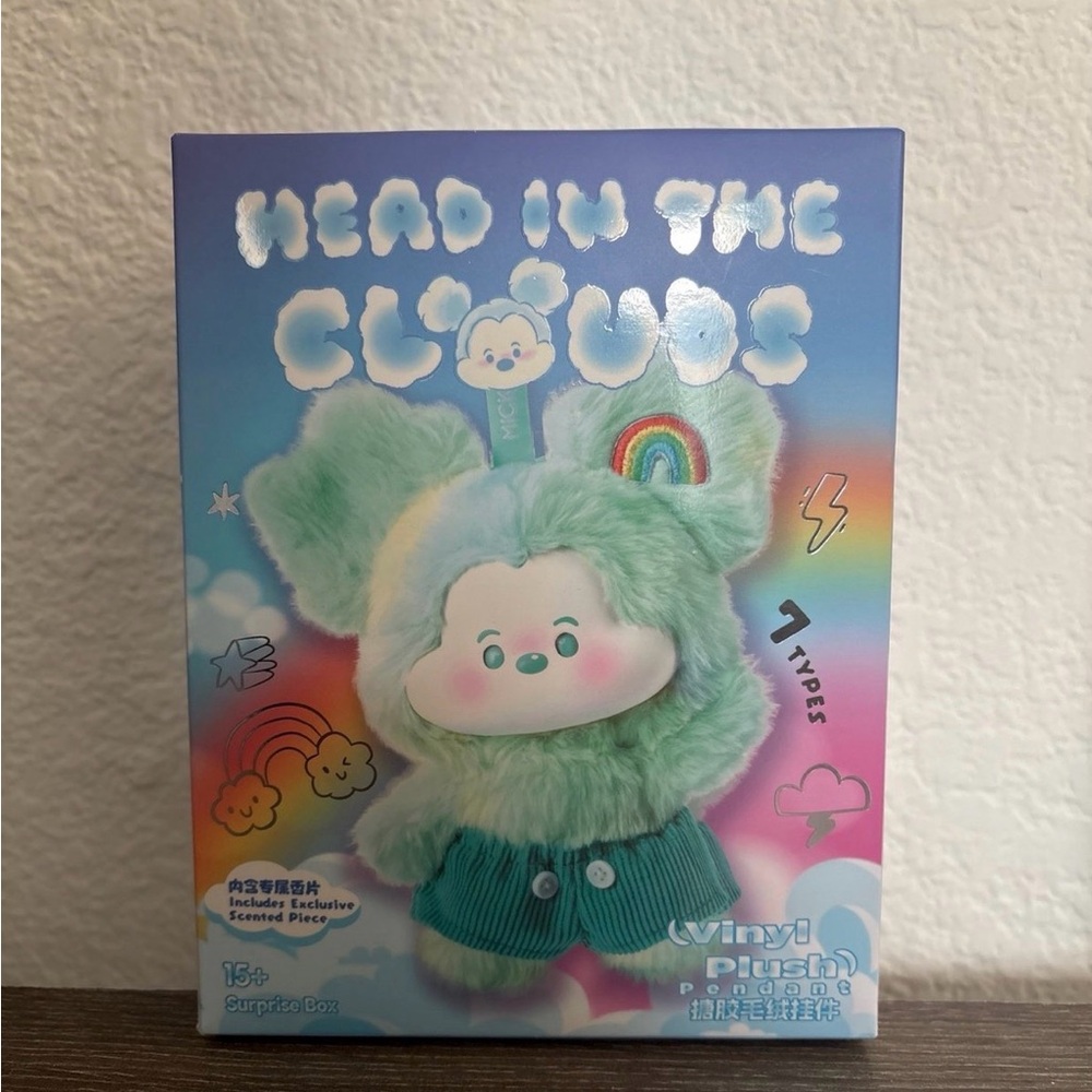 Head in the Clouds Plush Toy - Mint Green